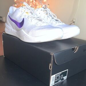 Nike Kobe VIII Protro White Court Purple